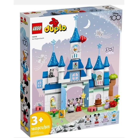 Lego Other - Lego Duplo 3in1 Magical Castle Disney Mickey Set #10998  *RETIRED* *BRAND NEW*